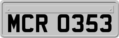 MCR0353