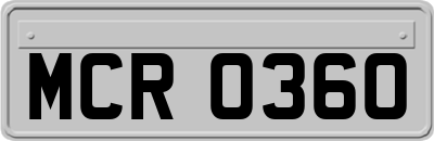 MCR0360