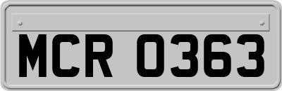 MCR0363