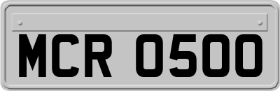 MCR0500