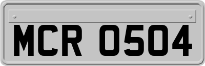 MCR0504