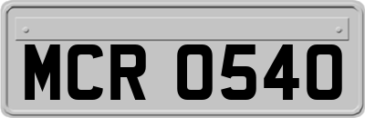 MCR0540