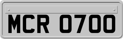 MCR0700