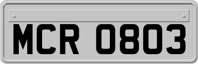 MCR0803