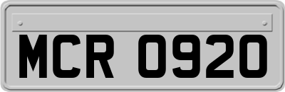 MCR0920