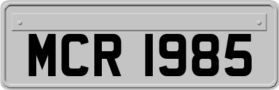 MCR1985