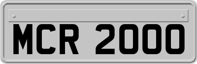 MCR2000