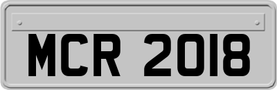 MCR2018