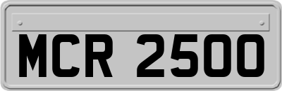 MCR2500
