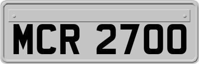 MCR2700