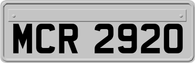 MCR2920
