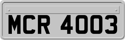MCR4003