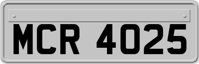 MCR4025