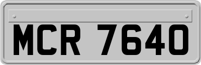 MCR7640
