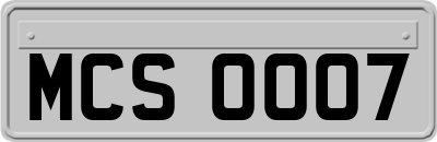 MCS0007