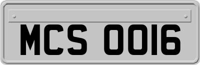 MCS0016