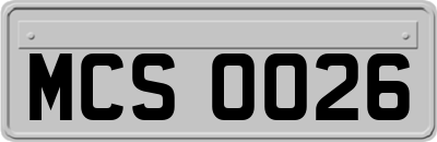 MCS0026