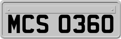 MCS0360