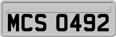 MCS0492