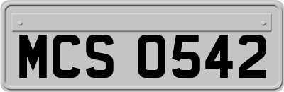 MCS0542