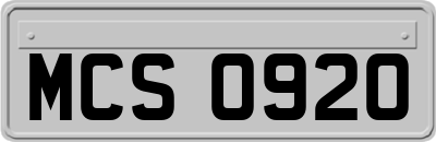 MCS0920
