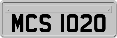 MCS1020