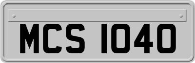 MCS1040