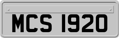MCS1920