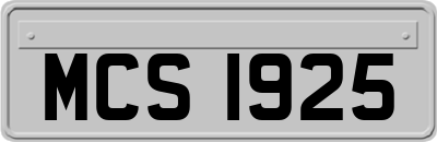 MCS1925