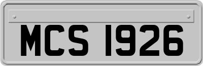 MCS1926