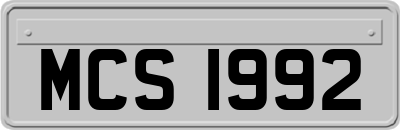 MCS1992