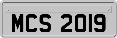MCS2019