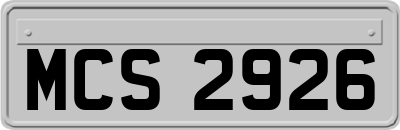 MCS2926