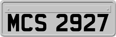 MCS2927