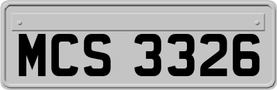 MCS3326