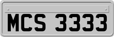MCS3333