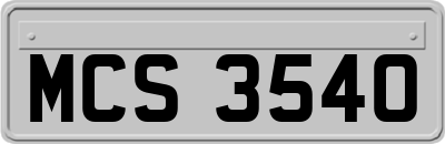 MCS3540