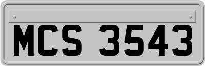 MCS3543
