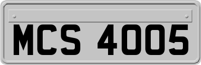 MCS4005