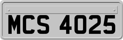 MCS4025