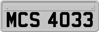 MCS4033