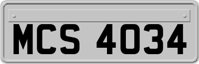MCS4034