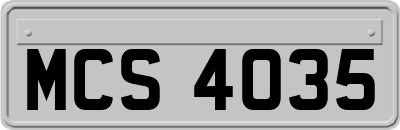 MCS4035