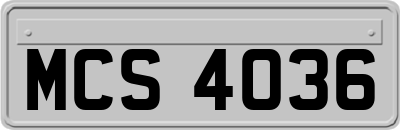 MCS4036