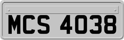 MCS4038