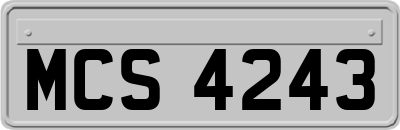 MCS4243