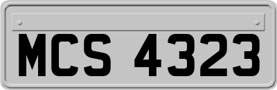 MCS4323