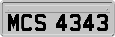 MCS4343