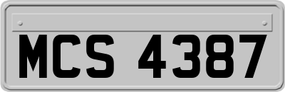MCS4387