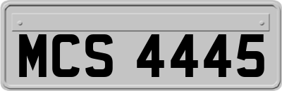 MCS4445